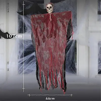 Ghost Halloween Viseči Okraski Haunted House Prop Dcor, Best Halloween Party Decor Outdoor Indoor