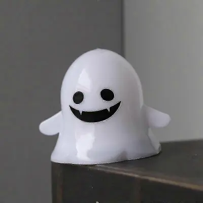 Halloween Ghost Nočna lučka Led Pisana namizna dekoracija Ghost Party Happy Halloween Party dekoracija 7x6x6cm Ghost-dwdz