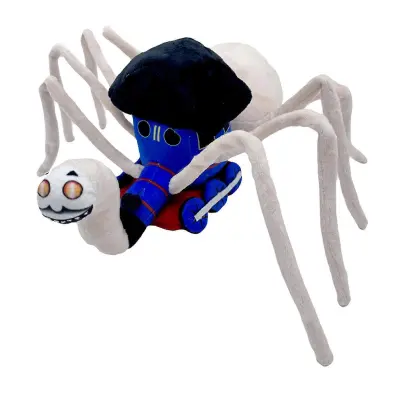 Plišasta igrača Train Spider Halloween Party Home Decor Multi Long Limbs Plush Polnjena blazina Scary Horrible Halloween Prop Toy
