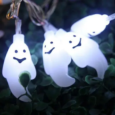 Led svetilka Ghost String Lamp Halloween Party Decor Prop Lot ~SSZFV