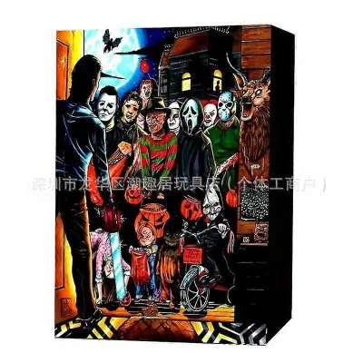 Božični adventni koledar 24 Odštevalnik Halloween Koledar Blind Box Presenečenje Halloween Smešno darilo