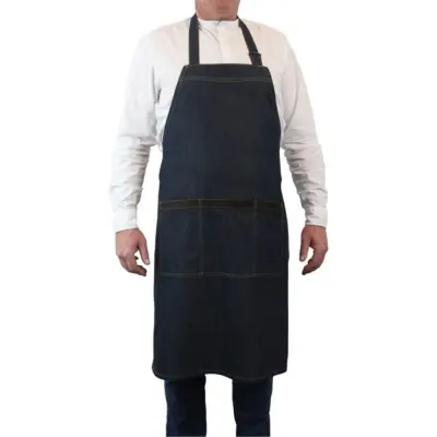 SEČNIK, PREDPASNIK VISOKI Z ŽEPOM JEANS, 90 x 70 CM, 1 KOS