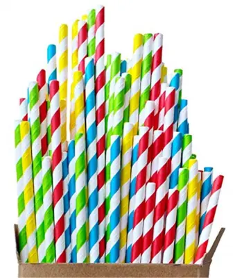 PROFI LINE, PAPIRNATE SLAMICE MIX, 197 x 6 MM, 250 kos