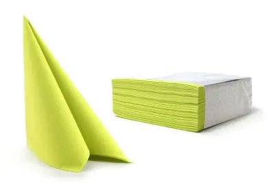 AIRLAID, CHIC SERVIETE, 40 X 40 CM, LIMETA, 50 KOS