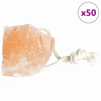 vidaXL Solne lickske kamenčke 50 pcs Roza Kamenje