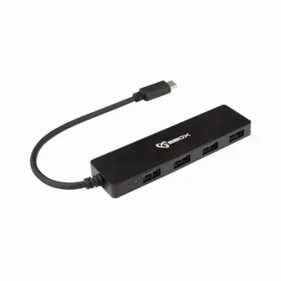 4-port USB-C HUB SBOX H-404C USB3.0
