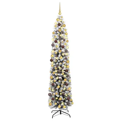vidaXL Ožja jelka Zelena 48 x 48 x 180 cm Plastika in kovina