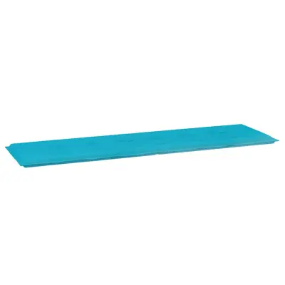 vidaXL Blazina za vrtno klop Turkizna 180 x 50 x 4 cm Oxford tkanina