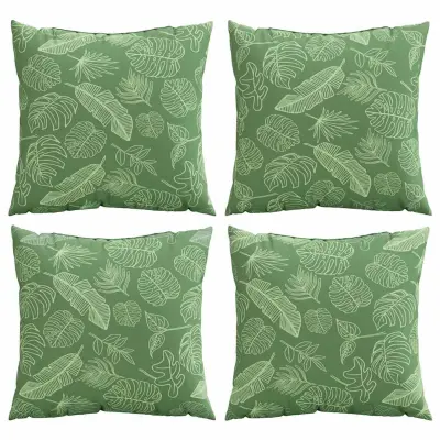 vidaXL Blazine za metanje 4 pcs večbarvno 40 x 40 cm blago