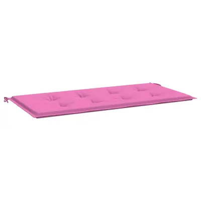 vidaXL Blazina za vrtno klop Roza 100 x 50 x 4 cm Oxford tkanina