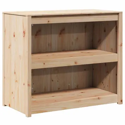 vidaXL Kuhinjski element Rjava 106 x 55 x 92 cm Trden borov les