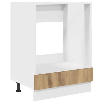 vidaXL Omarica za pečico artisan hrast 60 x 46 x 81.5 cm