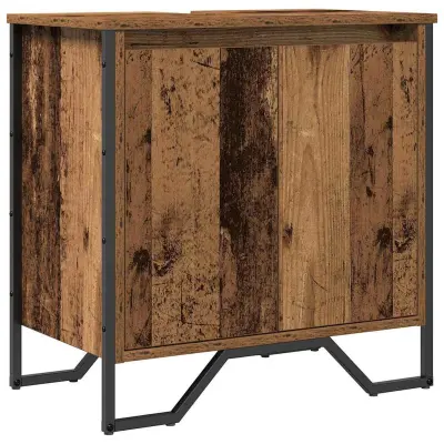 vidaXL Omara pod umivalnik Star les 60 x 35 x 60 cm Konstruiran les