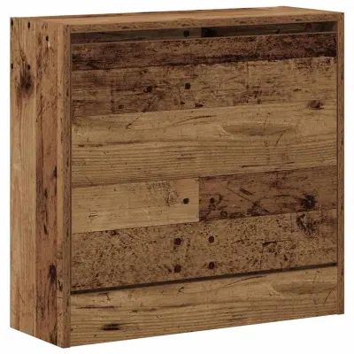 vidaXL Omara za čevlje Star les 60 x 21 x 57 cm Konstruiran les