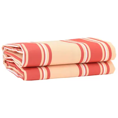 vidaXL Nadomestno platno za tendo rumena in oranžna 10 x 1.6 m blago