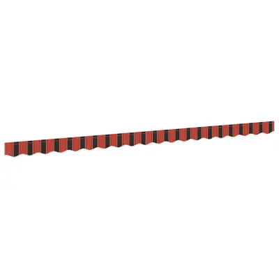 vidaXL Zaslon tende večbarvno 4.3 x 0.2 m Platno