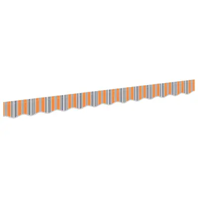 vidaXL Zaslon tende večbarvno 2.3 x 0.2 m Platno