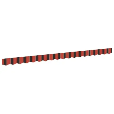 vidaXL Zaslon tende večbarvno 3.8 x 0.2 m Platno