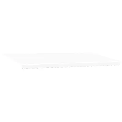 vidaXL Nadomestno platno za tendo Bela 600 × 350 cm Platno