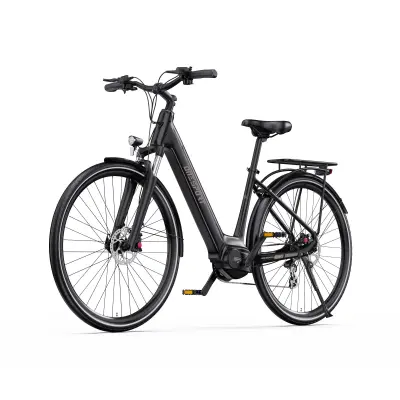 Onesport OT07 mestno električno kolo za vsakodnevno vožnjo, odstranljiva baterija, Shimano 7 prestav, udobno mestno električno kolo za vsakodnevno