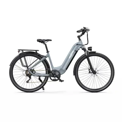 Električno kolo Onesport OT05 Pro: 250 W senzor navora, doseg 80 km, cestne pnevmatike 700C in hidravlične zavore za lahkotno vožnjo po mestu.