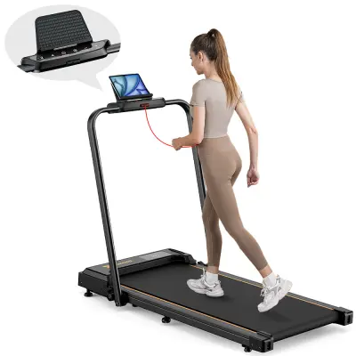 Zložljiva tekalna steza Formill FT51 zmogljiva tekalna steza Prenosna tekalna steza 2,5 KM Zmogljiv motor, hitrost tekalne steze 1-10 km/h