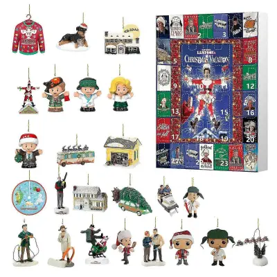Božični adventni koledar New Blind Box Božično odštevanje 24 dni National Lampoon's Calendar Blind Box