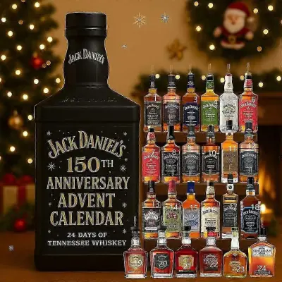 2025 Pivski adventni koledar Koledar festivala prihoda viskija - Božič