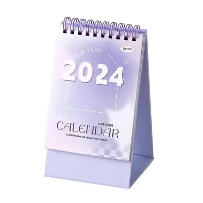 2025 Enostaven barvit namizni koledar Mesečni pogled na namizni koledar za Home Study Office