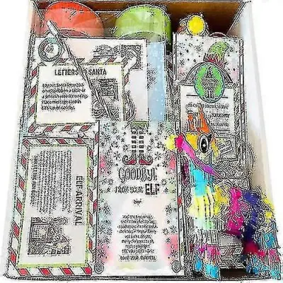 2025 Elf Props Kit 24 Days of Christmas Activities Countdown Otroško darilo