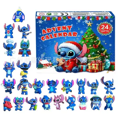 Božični adventni koledar Lilo & Stitch Blind Box 24-dnevno odštevanje