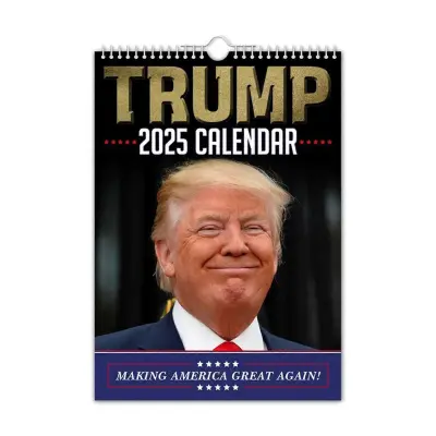 Donald Trump - stenski koledar 2025