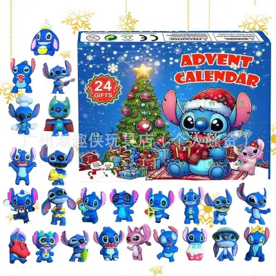 Božični adventni koledar Lilo & Stitch Blind Box 24-dnevno odštevanje