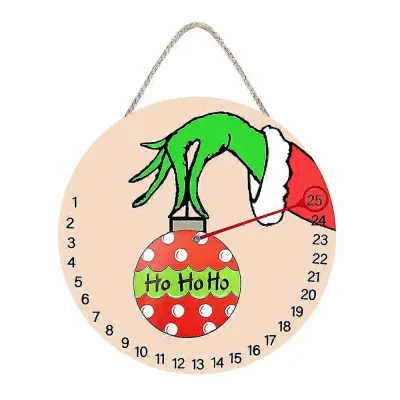 12in The Grinch božični okraski za odštevanje