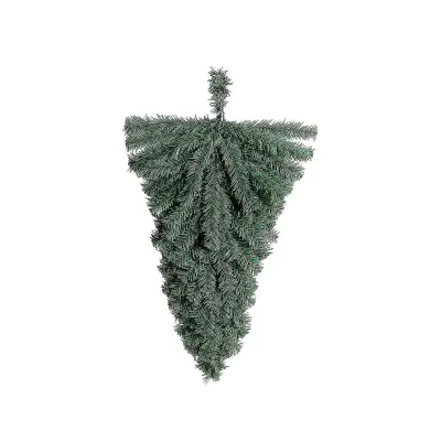 Umetni zeleni božič Teardrop Door Swag Diy Xmas venec Girlanda Pine Swag Decor za praznične zimske stene vhodna vrata