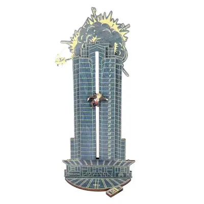 Božični slog Die Hard Koledar Ornament Modna namizna dekoracija za dnevno sobo Homeblue Explosion