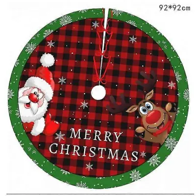 Krilo za božično drevo Digitalni tisk Okras za božično drevo Podloga za krilo za božično drevo Merry Christmas Decor za dom Srečno novo leto 20