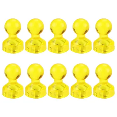 10 kosov pisanih Magentic Pushpins Magneti za belo tablo Mini magneti za zemljevide Močan magnetni magnet za hladilnik Pisarniški material