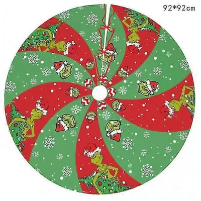 Krilo za božično drevo Digitalni tisk Okras za božično drevo Podloga za krilo za božično drevo Merry Christmas Decor za dom Srečno novo leto 20