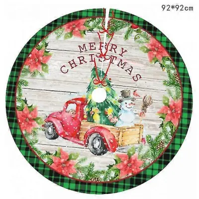 Krilo za božično drevo Digitalni tisk Okras za božično drevo Podloga za krilo za božično drevo Merry Christmas Decor za dom Srečno novo leto 20