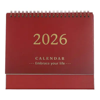 Majhen namizni koledar: 2025–2026 Namizni stoječi koledar Mini mesečni planer julij 2025 do december 2026 Namizni za Office School