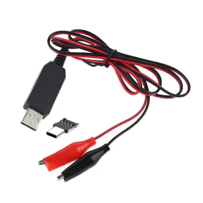 Tip C USB na 1,5 V 3 V 4,5 V 6 V napajalni kabel Battery Eliminator za LED lučko igračo