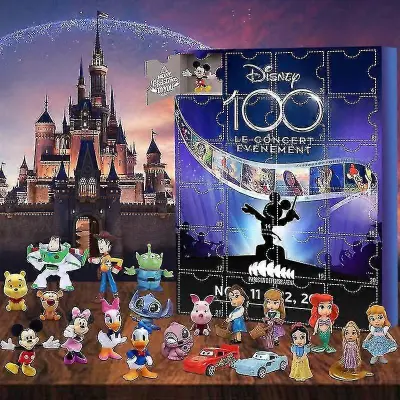 Darilo Mickey Božični adventni koledar Igrača Mickey Minnie Blind Box Juguetes Advent Presenečenje Igrače Otroška darila