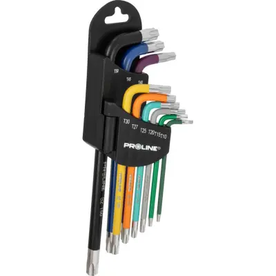 KLJUČI TORX DOLGI SET 9KOM T10-T50