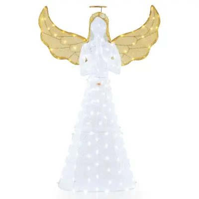 Božična dekoracija LED angel