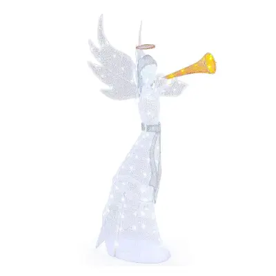 Božična dekoracija LED angel