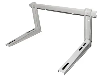 Nosilec klime zunanje enote MPL-L02, 750x365x550, pocinkano jeklo, nosilnost 150kg, nastavljiv, beli