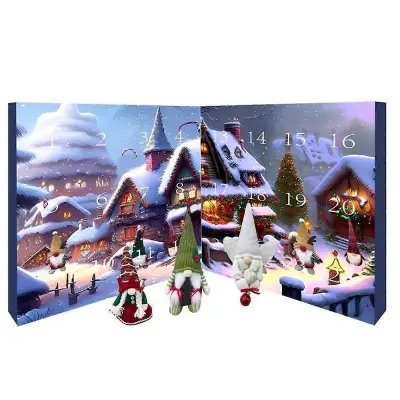 Praznični adventni koledar Gnome za božič 2024