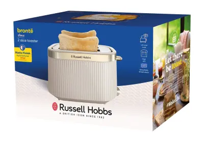 Opekač kruha RUSSELL HOBBS 26761-56/RH Brontë 2S Toaster Stone