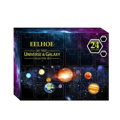 Božični Planet Blind Box Božično odštevanje 24 dni Božično darilo Blind Box @bugu